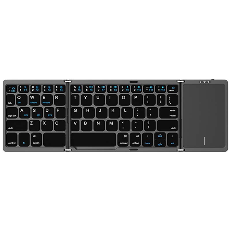 Mini teclado portátil plegable